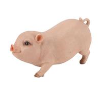 RASTKY Statua da Giardino Realistica 26 Cm - Statuetta in Resina e Decorazioni per Interni, Graziose Sculture da Giardino e Me, Perfetti Amanti dei Regali (Rosato)