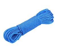 RASTKY Stendibiancheria in Nylon Linee in Nylon Corda Colorata Ecologica da 20 M per Tessitura Fai-da-te 1 Pezzo (BLUE)