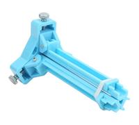 RASTKY Strumento per Impennare Le Frecce, Strumento per Arciere in Scala Trasparente per Aste delle Frecce da 3,6-10 Mm, per Incollare Le per Tiro con L' Facile da Usare per Hobbisti (Blue)