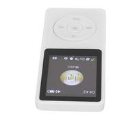 RASTKY Studenti Giocatori MP4, Lettore di Musica Multimediale Portatile con LCD da 1,8 Pollici, Supporta una Piccola Scheda di Memoria a 32G, Sottile Design Facile (WHITE)