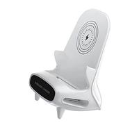 RASTKY Supporto per Caricabatterie Wireless da 15 W Stazione di Ricarica 2 in 1 Caricatore per Telefono Wireless Stabile per Inseguire Drammi e Guardare Film Telefono Cellulare e Tablet da 4,5-11