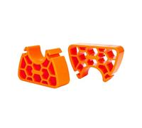 RASTKY Supporto per Manubrio per Mountain Bike, Senza Attrezzi, Leggero e Resistente, per Bici da Strada Elettrica, Diametro 29-34 Mm, Set da 2 Paia, Accessorio Essenziale per le Messe a Punto