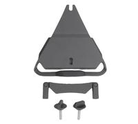 RASTKY Supporto Satellite per Tetto Auto, Alluminio Antivento | Superficie Anodizzata, Design a Doppia Chiusura, Sostituto per Mini, Compatibile con Barre Trasversali Rotonde o Quadrate