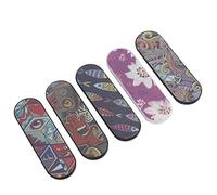 RASTKY Supporto Universale per Impugnatura per Telefono in Silicone da 5 Pezzi Staffa per Impugnatura per Dito Cinghia Adesiva Riutilizzabile Comoda Esperienza Visiva per Tutti gli Smartphone