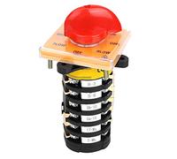 RASTKY T-16EXF64D-6 Selettore di Commutazione Camma a 8 Posizioni, Design Compatto, Isolato, Asy, Nce