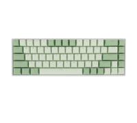 RASTKY Tastiera Meccanica Retroilluminata 68 Tasti RGB Al 60% Interruttore Rosso Tastiera Compatta Cablata USB C per 2000 ME XP Vista HarmonyOS per Giochi Domestici ABS Tema Matcha
