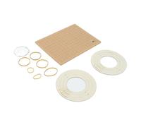 RASTKY Tavola per Intrecciare macramè con Griglie Tavola per Intrecciare macramè 11x15 Pollici per Leggera in per Griglie Riutilizzabile con Braccialetto Intrecciato a 30 Pin a Doppia Faccia Macrame