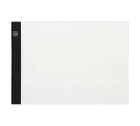 RASTKY Tavolo da Copia Leggero a LED A4 Scatola da Tracciamento per Protezione degli Occhi per Animazione di Artisti, luminosità Regolabile su 3 Livelli, per Progetti di Cucito Quilting in Vetro