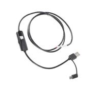 RASTKY Telecamera per Ispezione Endoscopio Periscopio HD 3,9 Mm, Endoscopio LED per Telefono Cellulare per Condutture Industria Automobilistica e attività di Manutenzione (cablato 1 m)