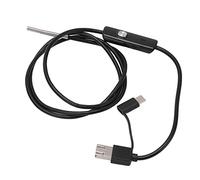 RASTKY Telecamera per Ispezione Endoscopio Periscopio HD 3,9 Mm, Endoscopio LED per Telefono Cellulare per Condutture Industria Automobilistica e attività di Manutenzione (Cavo morbido 1 m)