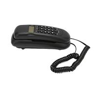 RASTKY Telefono Domestico ID Chiamante Controllo Volume Suoneria Telefono da Parete per Ufficio, ABS