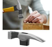 RASTKY Testa di Martello da Carpentiere a Doppia Forcella Durevole da 10 Once per la Lavorazione Professionale del Legno, Strumento di Riparazione Domestica Robusto Ad Alta Durezza 0,9x0,9 Pollici