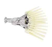 RASTKY Testa di Ricambio per Strumento per la Raccolta delle Olive, Cacao, caffè, Accessorio Agricolo di Alta qualità, Rastrello da 26 Mm, 9 Denti, per Giardini, Fattorie, Plastica, Acciaio