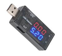 RASTKY Tester di Tensione di Corrente USB con Funzione di Calibrazione, Doppio Rilevatore USB per Risoluzione dei Problemi e Analisi, Adatto per gli Appassionati di Elettronica