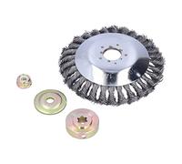 RASTKY Testina di Ricambio in Acciaio al Manganese per Tosaerba, Installazione Semplice, Ideale per Pulizie Pesanti, per Muri di Piante e Parcheggi 6 Pollici