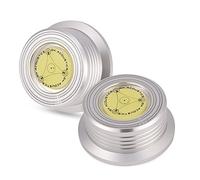 RASTKY Torna per Morsetto Stabilizzatore per il Record di Rilevamento delle - Elettronica Stabilizzatore del Disco da 50/60Hz Home (SILVER)