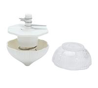 RASTKY Tritatutto Manuale Durevole per Frantoio per Aglio per, Mini Tritacarne Portatile per Piccole Cucine, ABS+Acciaio Inossidabile