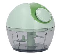 RASTKY Tritatutto Manuale Efficiente Tritacarne a Corda per Casalinga, Sano e Sicuro per Vari Piatti, Mini Robot da Portatile per Verdure Frutta Carne (verde chiaro)