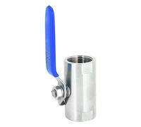 RASTKY Valvola a Sfera Larga Valvola a Galleggiante in Acciaio Inossidabile Semi-acciaio Filettato 201 Diritta Affidabile per il Controllo Dell'acqua (DN20 3/4”)