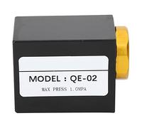 RASTKY Valvola di Controllo dello Scarico Rapido da 1/4" in Lega di Alluminio Premium, Valvola Dell'aria Trattata CNC per la Manutenzione Dell'officina