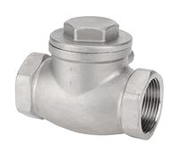 RASTKY Valvola Non di Ritorno a un Modo DN32 Valvola di Controllo in Acciaio Inossidabile Filo Femmina 200 Psi per Gas Olio d'acqua