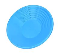RASTKY Vaschetta per Oro Blu in Plastica con Doppia Scanalatura - Strumento Essenziale per la Lavorazione dell'Oro, Estrazione e Dragaggio - Design Leggero e Portatile Facile da Usare in Aree Remote