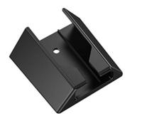 RASTKY Wallntthernetpterracket Salvaspazio - Slasticpterlder, Cablaggio Pulito, con Svasature, Piastrelle, Utilizzo Vario (BLACK)