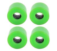 RASTKY Wheels Cruiser Puente 4pcs 60x45mm Wheeels 78A Longboard Parts -Esperienza di Sfruttamento (Green)