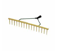 Rastrellare da Giardino IN Plastica 16 Denti 64cm - Leggera & Robusto