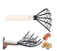 Rastrelli da Giardino,Rastrello Manuale Artiglio Zappatore Per Terreno | Attrezzo Manuale per Coltivare e Scavare con Impugnatura Ergonomica per Diserbare Terreno Sabbia in Giardinaggio da Cortile e P