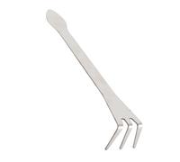 Rastrelli ergonomici per bonsai a 3 rebbi, strumento da giardinaggio in acciaio, semplice per un efficiente allentamento del terreno e rimozione delle erbacce nei giardini