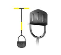 Rastrelli Half Moon Lawn Edger with T Grip Handle | 106CM Manual Garden Grass Edging Tool with Stainless Steel Blade(Color-03)