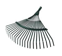 Rastrelli per prati e giardini, Manico lungo in acciaio inossidabile da giardino, professionale for raccogliere foglie e escrementi nei giardini