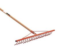 RASTRELLI RASTRELLO IN ACCIAIO PER FIENO CON MANICO CM.77 - H.140 GIARDINAGGIO