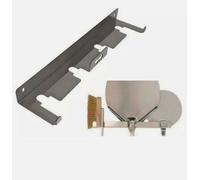 Rastrelliera Inox Appendi Pale Per Forno Pizza Pizzeria L43 cm x P10 cm.