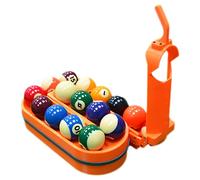 Rastrelliera per allenamento biliardo per 15 palline da biliardo, per allenatori di abilità e nove palline, pratica professionale