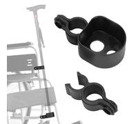 Rastrelliera Per Bastone da Passeggio Per Sedia a Rotelle, 2 Pezzi Pratico Supporto Per Bastone Supporto Per Stampella Accessorio Per Sedia a Rotelle Per Sedie a Rotelle Elettriche Scooter Per Mobilit