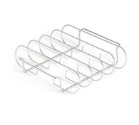 Rastrelliera Per Costolette In Acciaio Inossidabile - Griglia Verticale Gra | Supporto per arrostire alla griglia per costolette per cucina domestica, picnic, barbecue, feste all'aperto
