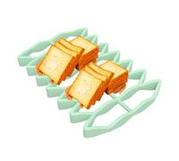 Rastrelliera per , in silicone antiaderente, piccola griglia per friggere, resistente al calore, griglia per appoggiare la carne per forno, vaporiera