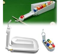 Rastrelliera per palline da biliardo di precisione, strumento manuale per allenamento da solo, dispenser a 9 palline a punto fisso per migliorare la precisione e il controllo della stecca, accessori