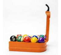 Rastrelliera Per Palline Da Biliardo, Lanciatore A Pressa, Rastrelliera Per Allenamento Da Biliardo Di Precisione Pro Per Snooker E Allenamento Con Nove Palline, Posizionatore Di Palline Triangolari