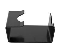 Rastrelliera per portafiltro senza fondo, supporto per maniglie da caffè in acciaio inox per cestelli filtranti senza fondo da 51 mm, 54 mm, 58 mm, scaffale di conservazione compat (Nera)