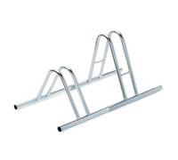 Rastrelliera Portabici in Ferro Zincato, Modulare, Porta Bicicletta Da Giardino e Da interni, Componibile Per Più Moduli (3 Moduli)