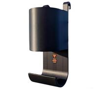 Rastrelliera portaoggetti specifica per il tennis per bottiglie e asciugamani in rete, giunti in ABS rinforzati, costruito per una distribuzione all'aperto lunga stagione (nero)