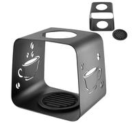 Rastrelliera Raccogligocce Compatta In Acciaio - Supporto Per Macchina Da Caffè, Supporto Per Macchina Da Caffè - Per Escursioni Viaggi Caravanning Picnic Uomini Donne Giovani Adolescenti Figlia