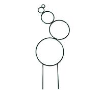 Rastrelliera rampicante per piante da interno per giardino in filo metallico palo in vaso per piante d'appartamento amanti regali giardino traliccio per pianta