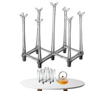 Rastrelliere A Coppa Retrattile | Bere Draiiner Per Asciugare Per Il Bancone Della Cucina | Organizzatore Per Scarico Di Bottiglie Estendibile | Porta Del Supporto Per Scarichi Di Bottiglie Per Bere P