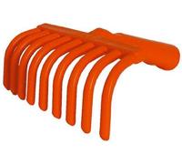 Rastrello 7 denti in PVC per raccolta di Olive â€“ senza manico - Misura: 14 cm
