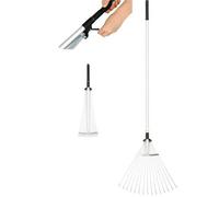 Rastrello a 15 denti con manico telescopico Kerbl