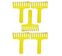 Rastrello a 9 denti in plastica, larghezza 22,9 cm, set di 5 rastrello